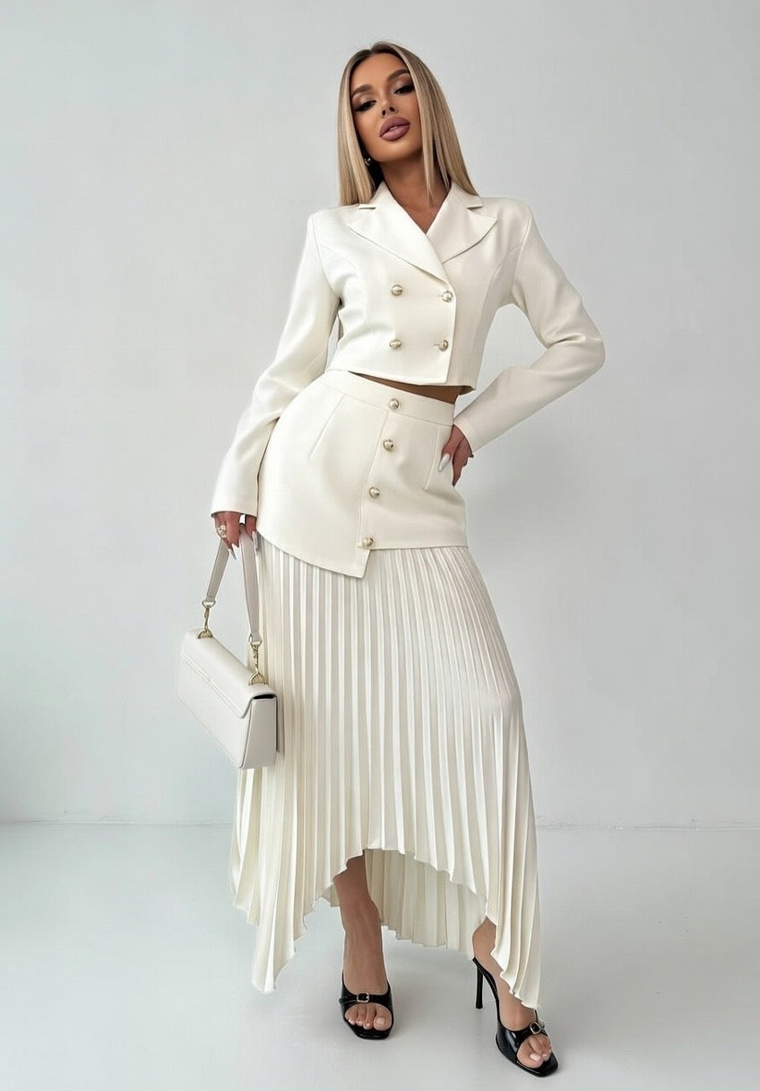 Asymmetric Elegance Suit