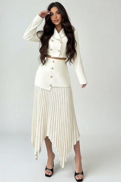 Asymmetric Elegance Suit