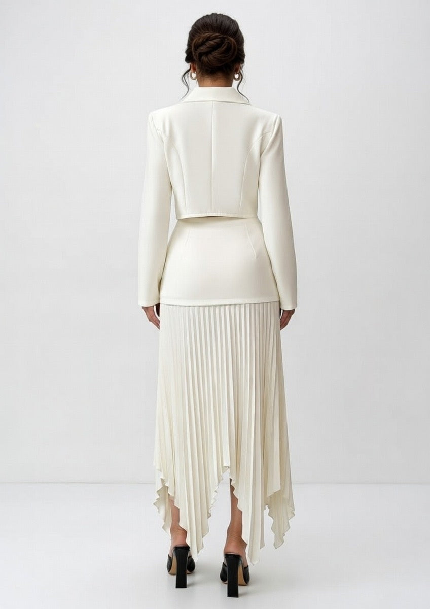 Asymmetric Elegance Suit